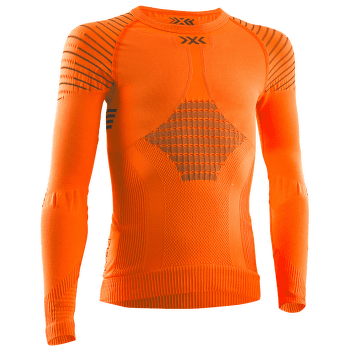 Koszulka z długim rękawem X-Bionic Invent 4.0 Shirt Long Sleeve Junior SUNSET ORANGE/ANTHRACITE