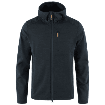 Bunda Fjällräven Keb Fleece Hoodie Men Dark Navy