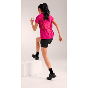 Koszulka z krótkim rękawem Arcteryx Taema Arc´Bird Crew SS Women Black Heather