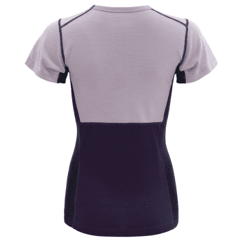 Koszulka z krótkim rękawem Devold Lauparen Merino 190 T-Shirt Women 167B ORCHID/LILAC/INK