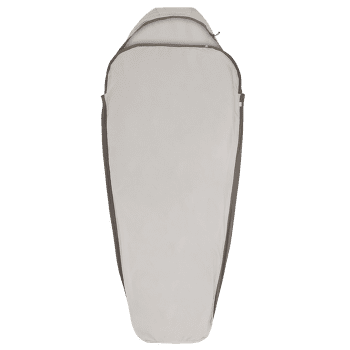 Wkładka do śpiwora Sea to Summit Silk Blend Sleeping Bag Liner - Mummy - Compact Moonstruck Grey