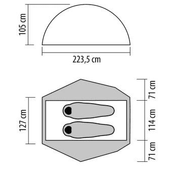 Stan Nemo Equipment Dragonfly OSMO Bikepack 2P