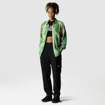 Koszula z długim rękawem The North Face SET UP CAMP FLANNEL Women OPTIC EMERALD TESSELLATION MEDIUM PLAID