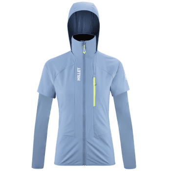 Bunda Millet RUTOR XCS AIR HOODIE Women CORONET BLUE