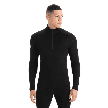 Koszulka z długim rękawem Icebreaker Merino 260 Tech LS Half Zip Men Black
