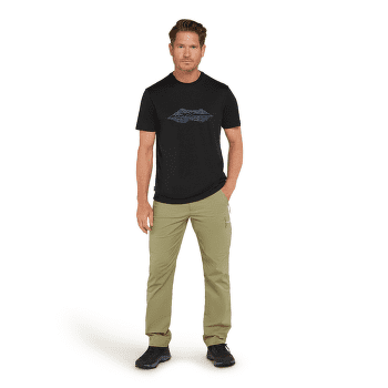 Koszulka z krótkim rękawem Icebreaker Merino 150 Tech Lite SS Tee Pukaki Reflected Men GRITSTONE HTHR-013