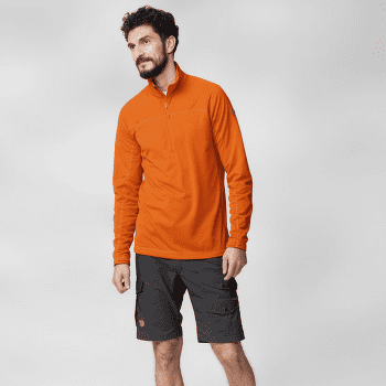 Bluza Fjällräven Abisko Lite Fleece Half Zip Men Black