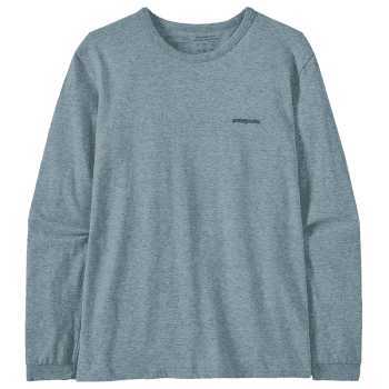 Koszulka z długim rękawem Patagonia Long-Sleeved P-6 Logo Women Thermal Blue