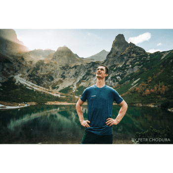 Koszulka z krótkim rękawem Mammut Tree Wool FL T-Shirt Men 50665 tschiel