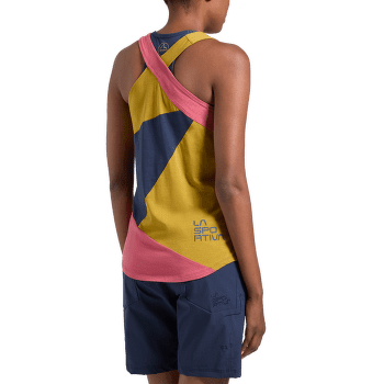 Tank top La Sportiva Twist Tank Women Azalea/Redwood