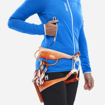 Bluza Millet FUSION GRID HOODIE Women CORONET BLUE/SAPHIR
