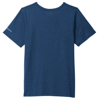Koszulka z krótkim rękawem Columbia Tech Trail™ Short Sleeve Graphic Shirt Collegiate Navy Heather, Ridge Line Life 464