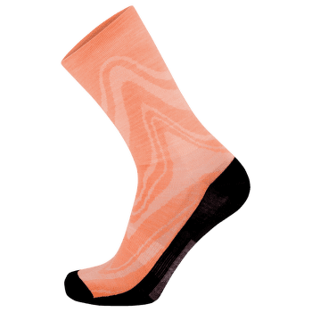 Skarpety Mons Royale Unisex Atlas Merino Crew Sock - Plaited Punch