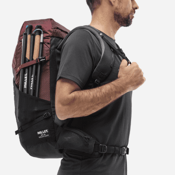 Plecak Millet Ubic 25 E-BLACK/DARK RED