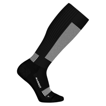 Podkolanówki Mammut Mountaineering Compression Knee Socks black-white 0047