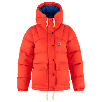 Bunda Fjällräven Expedition Down Lite Jacket Women Flame Orange-UN Blue