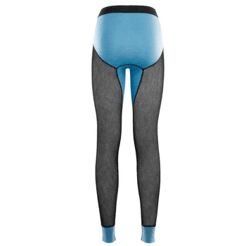Legginsy Aclima WoolNet Longs Women Azure Blue / Jet Black