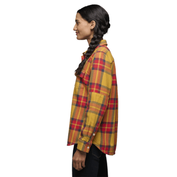 Koszula z długim rękawem Black Diamond Project Twill LS Shirt Women Chalk-Mineral Red