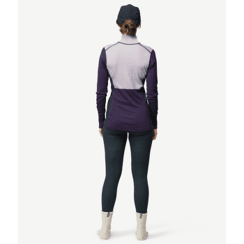 Koszulka z długim rękawem Devold Lauparen Merino 190 Zip Neck Women 121C CORAL/NIGHT/INK