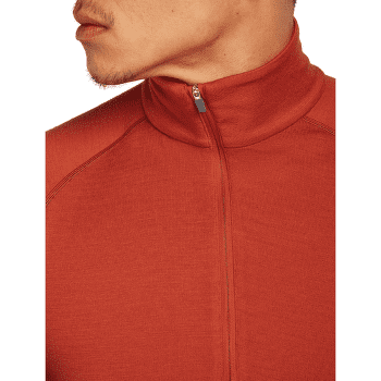 Koszulka z długim rękawem Icebreaker Merino 260 ZoneKnit™ LS Half Zip Men JET HTHR-011