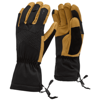 Rękawice La Sportiva ALPINE GUIDE LEATHER GLOVES Black/Cedar