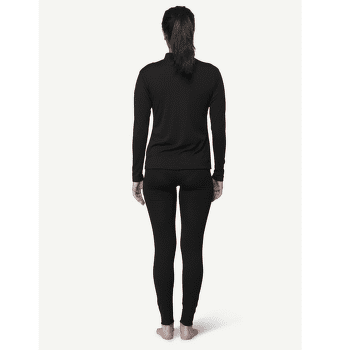 Koszulka z długim rękawem Devold Breeze Half Zip Neck Women 950A BLACK