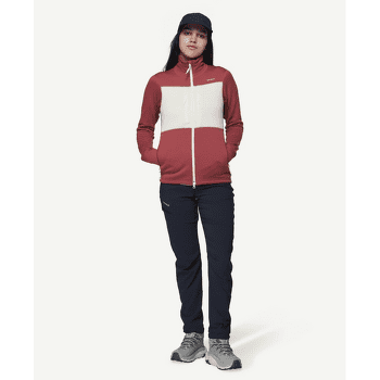 Bluza Devold Egga Grid Merino Jacket Women 284C INK/OFFWHITE