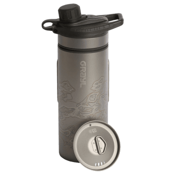 Filtr Grayl GeoPress Purifier Titanium Bottle Covert Black