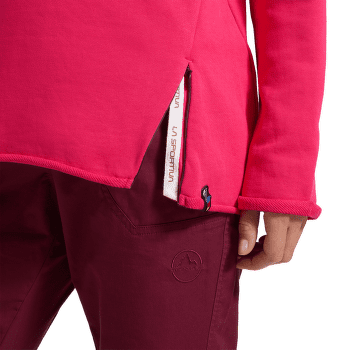 Koszulka z długim rękawem La Sportiva TUFA SWEATER Women Azalea