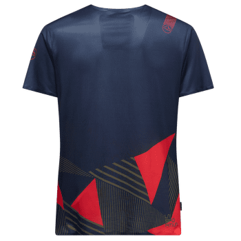 Koszulka z krótkim rękawem La Sportiva COMP T-SHIRT Men Night Sky/Mountain Red