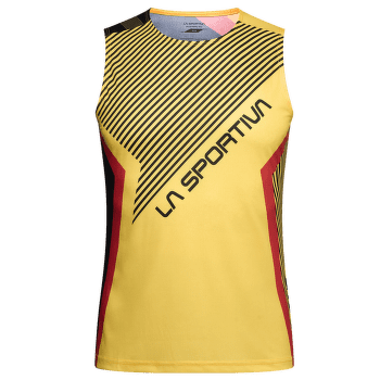 Tank top La Sportiva FLOW TANK Men Black/Yellow
