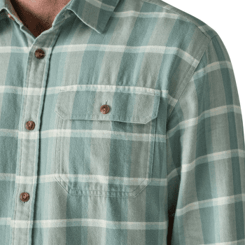 Koszula z długim rękawem Patagonia Long-Sleeved Cotton in Conversion Lightweight Men Marine Layer: Blue Sage