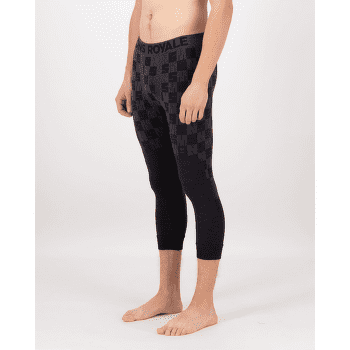 Legginsy Mons Royale Ascender Merino Seamless 3/4 Legging Men Forged Iron / Black