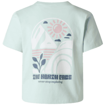Koszulka z krótkim rękawem The North Face Sun Regular Short Sleeve Cutie Tee-Graphic Women G70 OPAL FROST