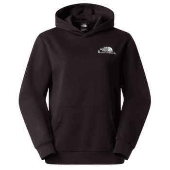 Bluza The North Face Monte Regular Hoodie-Graphic Women TNF BLACK