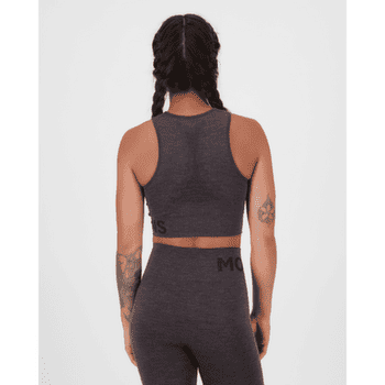 Tank top Mons Royale Solace Merino Seamless Tank Women Forged Iron
