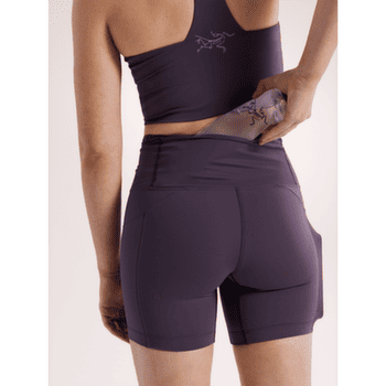 Szorty Arcteryx Essent High-Rise Utility Short 6´ Women Moondrop