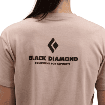 Koszulka z krótkim rękawem Black Diamond Equipment For Alpnst SS Tee Women Pale Mauve