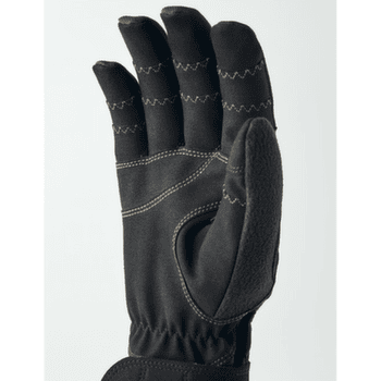 Rękawice Hestra Ergo Grip Wool Touring - 5 finger Dark forest / Black