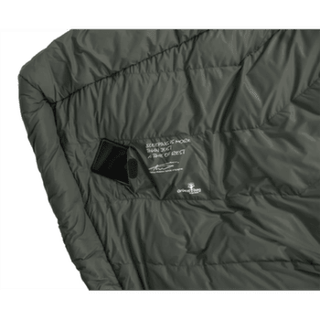 Śpiwór Grüezi bag DownWool Summer Comfort 2.0 Links Deep Forest