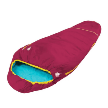 Śpiwór Grüezi bag Kids Grow Colorful Raspberry Red Raspberry Red