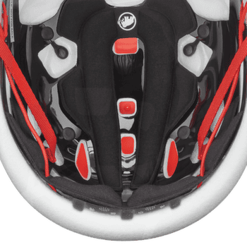 Kask Mammut Wall Rider MIPS Twiceme 2.0 Helmet white-mammut red