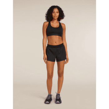 Szorty Icebreaker Merino 125 ZoneKnit™ Speed 3 inch Shorts Women Black