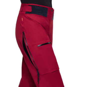 Spodnie Mammut Haldigrat Air HS Pants Women blood red-marine