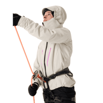 Kurtka Arcteryx Alpha SV Jacket Women Cosmic Bloom