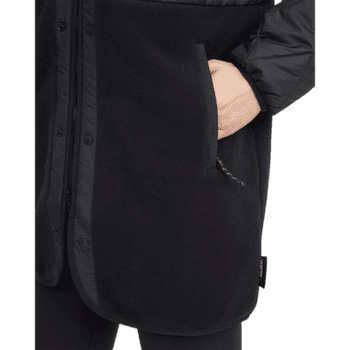 Sweter Mammut Moonstone ML Hybrid Cardigan Long Women black 0001