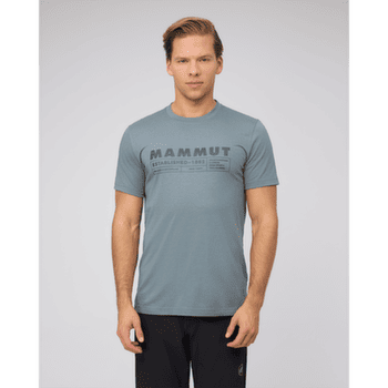 Koszulka z krótkim rękawem Mammut Trovat T-Shirt Men Logo 00789 strata
