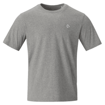 Koszulka z krótkim rękawem Norrona /29 cotton viking patch T-Shirt Men Grey Melange