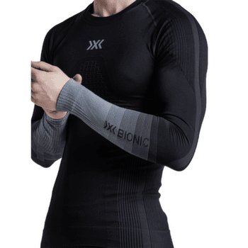 Koszulka z długim rękawem X-Bionic INVENT GRAPHICS SHIRT LS MEN X BLACK/DARK GREY