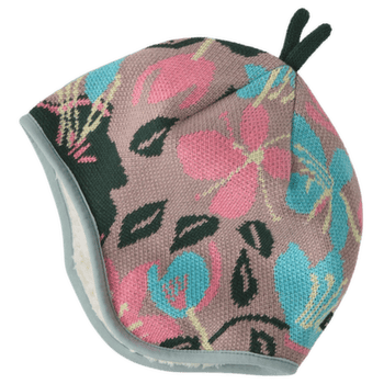 Czapki Patagonia BABY REVERSIBLE BEANIE Hopes and Blooms: Fuzzy Mauve